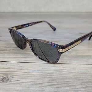 Coach Eyeglasses HC6065 5288 49-17 135mm Confetti Purple FRAMES ONLY Full Rim